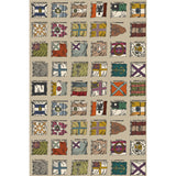 Mulberry NAVAL ENSIGNS RED/PLUM Wallpaper