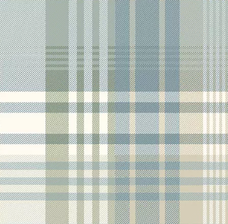Mulberry MULBERRY ANCIENT TARTAN AQUA Wallpaper