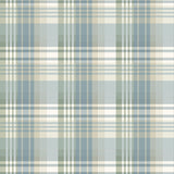 Mulberry MULBERRY ANCIENT TARTAN AQUA Wallpaper