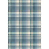 Mulberry MULBERRY ANCIENT TARTAN TEAL Wallpaper