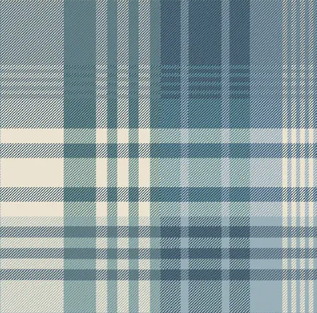 Mulberry MULBERRY ANCIENT TARTAN TEAL Wallpaper