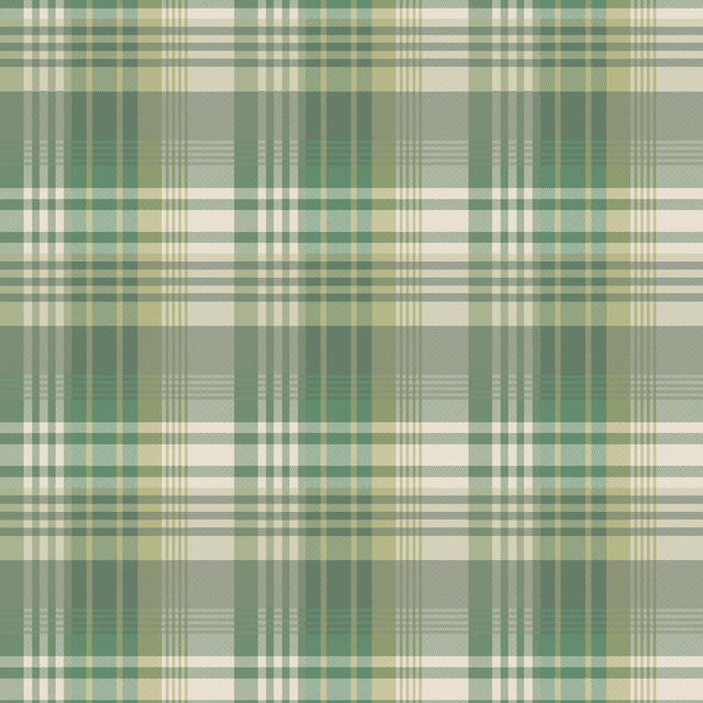 Mulberry MULBERRY ANCIENT TARTAN EMERALD Wallpaper
