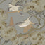 Mulberry GRAND FLYING DUCKS GREY/BLUE Wallpaper
