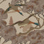 Mulberry GRAND FLYING DUCKS PLUM Wallpaper