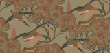 Mulberry GRAND FLYING DUCKS SAGE Wallpaper