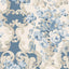 Mulberry FLORAL ROCOCO BLUE Wallpaper