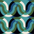 Gaston Y Daniela KIMI AZUL/VERDE Fabric