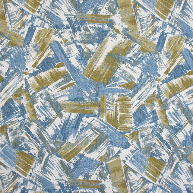 Gaston Y Daniela KAME AZUL Upholstery Fabric