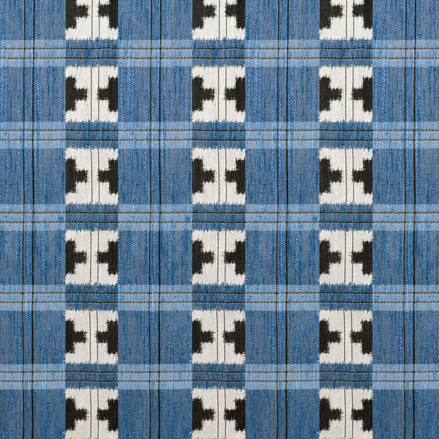 Gaston Y Daniela TAKARA AZUL Upholstery Fabric