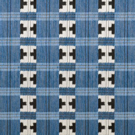 Gaston Y Daniela TAKARA AZUL Upholstery Fabric