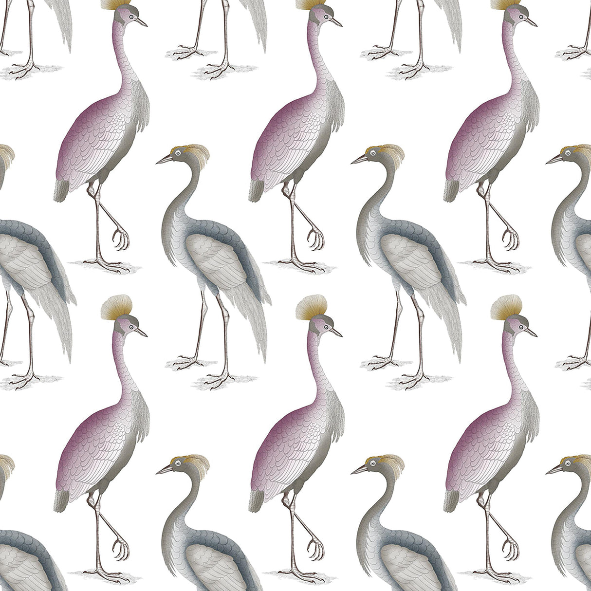 Gaston Y Daniela GARZA REAL LAVANDA/AZUL Fabric