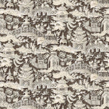 Gaston Y Daniela MARTA CHOCOLATE Fabric