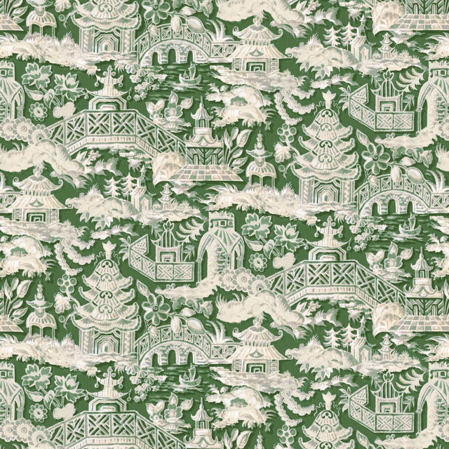 Gaston Y Daniela MARTA VERDE Fabric