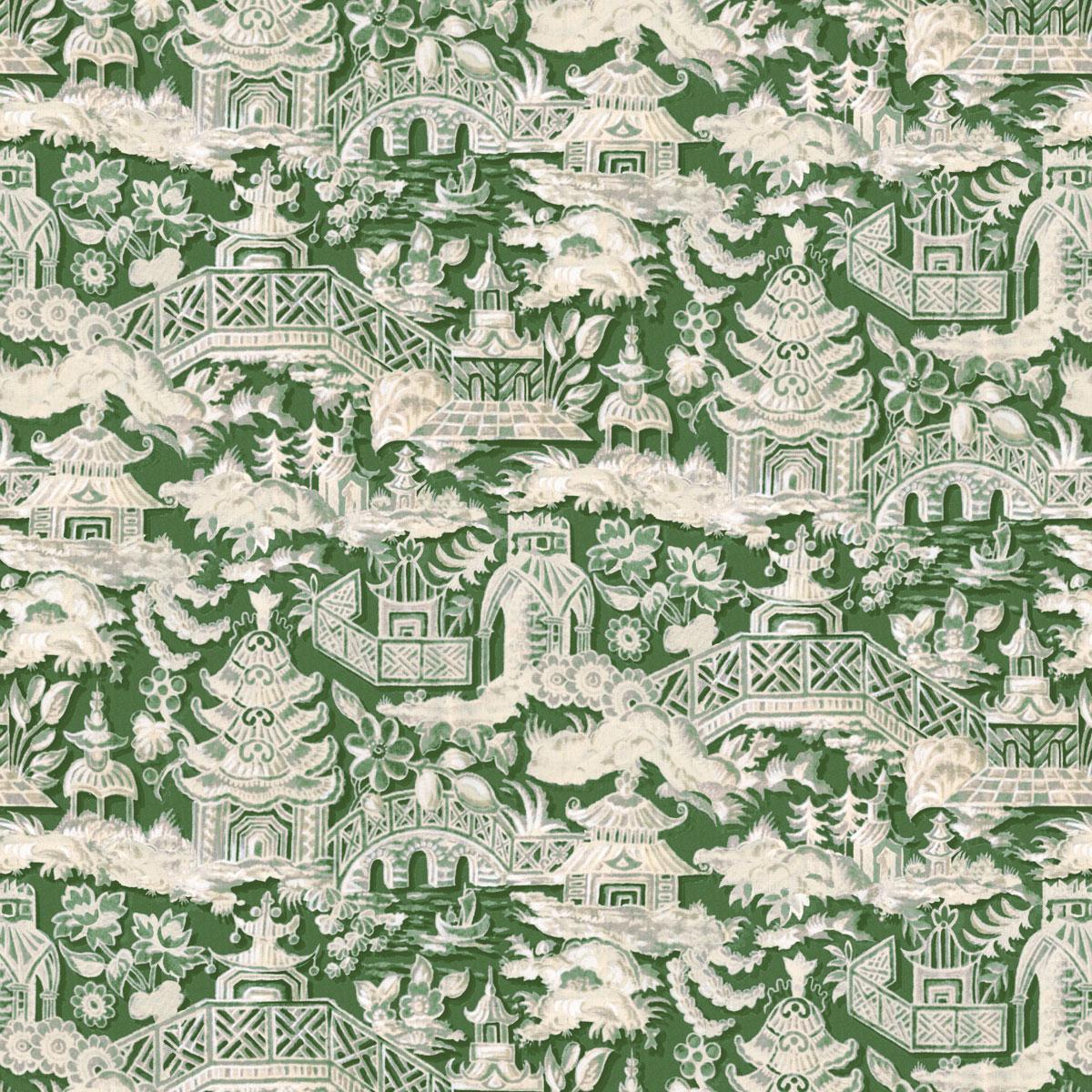 Gaston Y Daniela MARTA VERDE Fabric