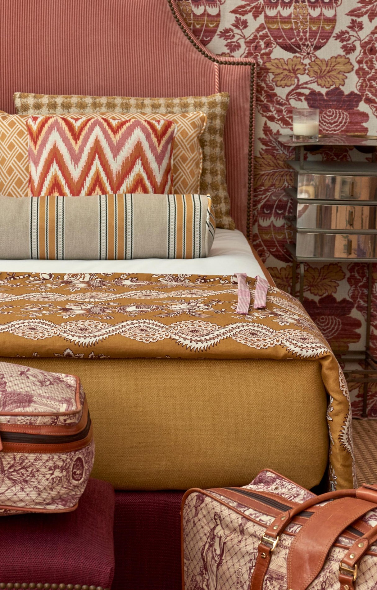 Gaston Y Daniela PEDRAZA OCRE Upholstery Fabric