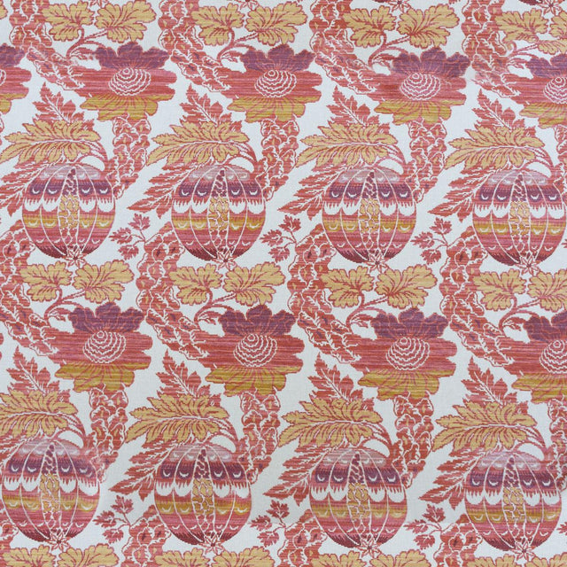 Gaston Y Daniela ALEJANDRA ROSA/AMARILLO Upholstery Fabric