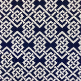 Gaston Y Daniela EPHRAIM NAVY Upholstery Fabric
