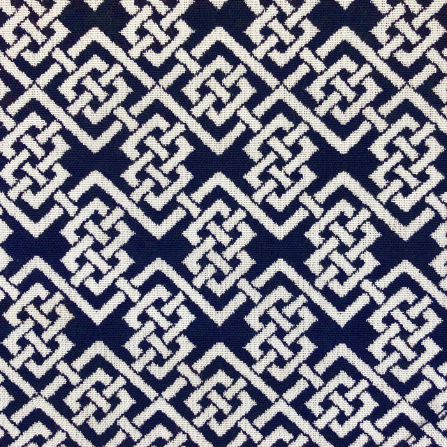 Gaston Y Daniela EPHRAIM NAVY Upholstery Fabric