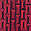 Gaston Y Daniela CALEB ROJO/NAVY Upholstery Fabric