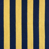 Gaston Y Daniela BENJAMIN AMARILLO/NAVY Upholstery Fabric