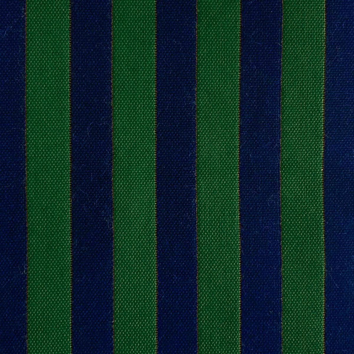 Gaston Y Daniela BENJAMIN NAVY/VERDE Upholstery Fabric
