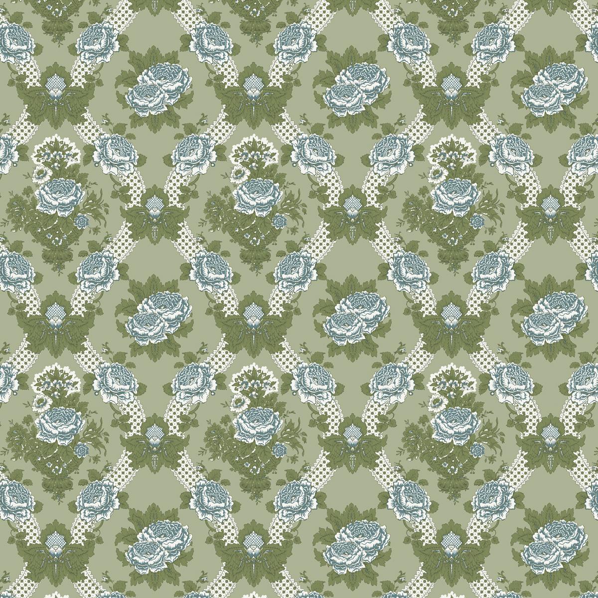 Gaston Y Daniela ARANCHINA VERDE Fabric