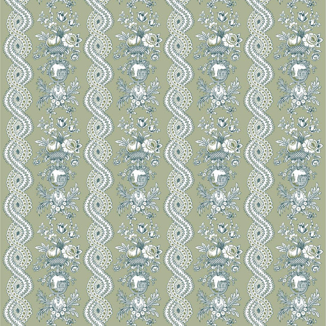 Gaston Y Daniela PILARA VERDE Fabric