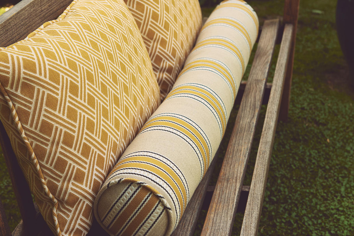 Gaston Y Daniela DORCAS AMARILLO Upholstery Fabric