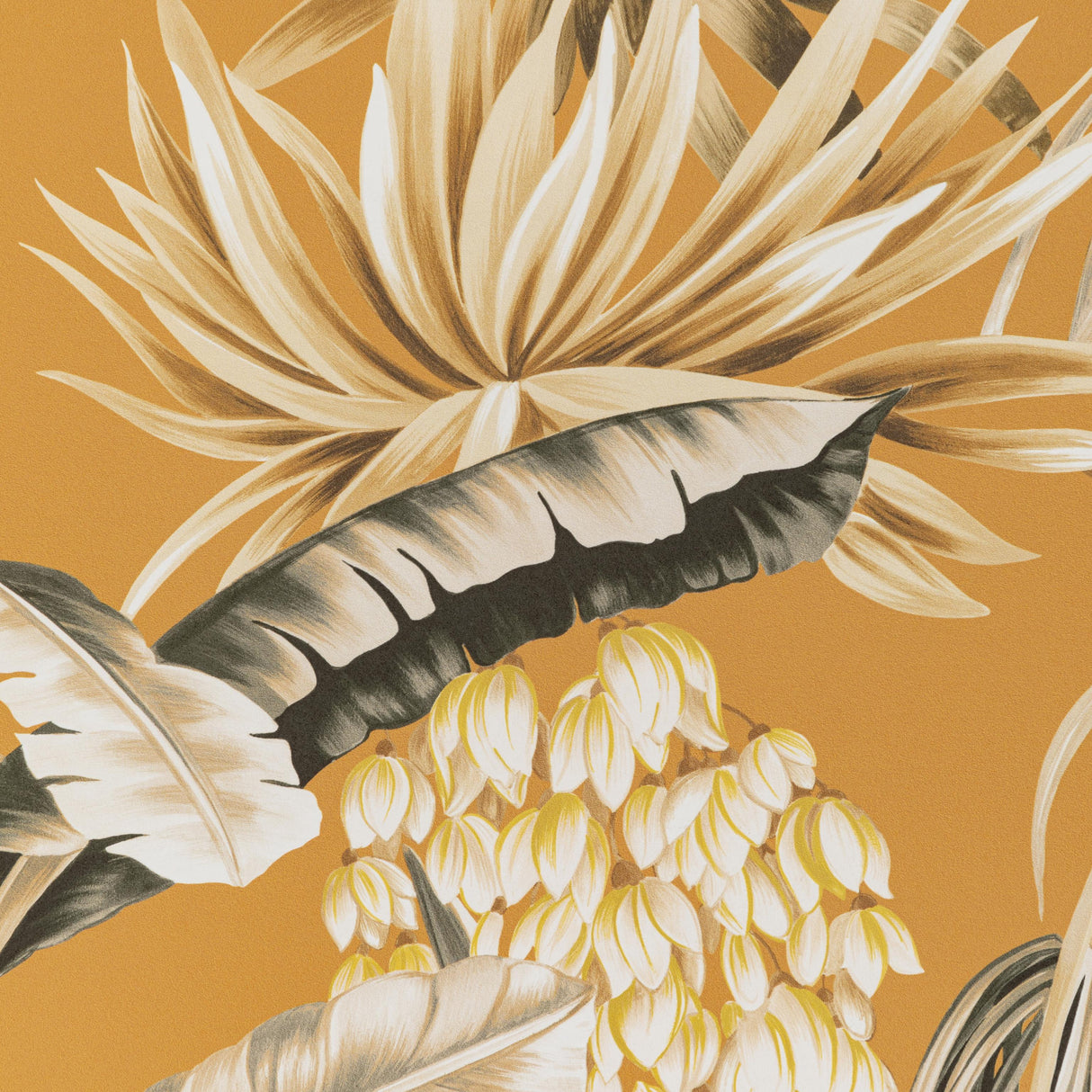 Lee Jofa CALUYA PAPER BRONZE Wallpaper