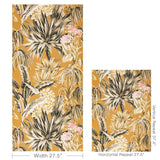 Lee Jofa CALUYA PAPER BRONZE Wallpaper