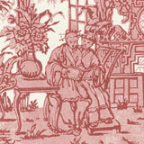 Lee Jofa PAGODA TOILE PAPER GARNET Wallpaper