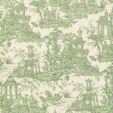 Lee Jofa PAGODA TOILE PAPER GREEN Wallpaper