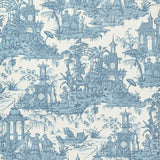 Lee Jofa PAGODA TOILE PAPER BLUE Wallpaper