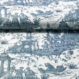 Lee Jofa PAGODA TOILE PAPER BLUE Wallpaper