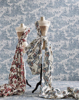 Lee Jofa PAGODA TOILE PAPER BLUE Wallpaper