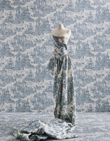 Lee Jofa PAGODA TOILE PAPER BLUE Wallpaper