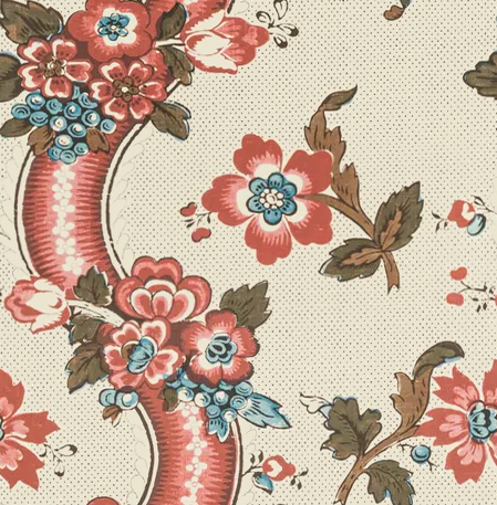 Lee Jofa BENDAY PAPER RED/BLUE Wallpaper