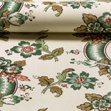 Lee Jofa BENDAY PAPER GREEN/ROSE Wallpaper