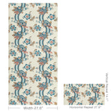 Lee Jofa BENDAY PAPER DENIM/BERRY Wallpaper