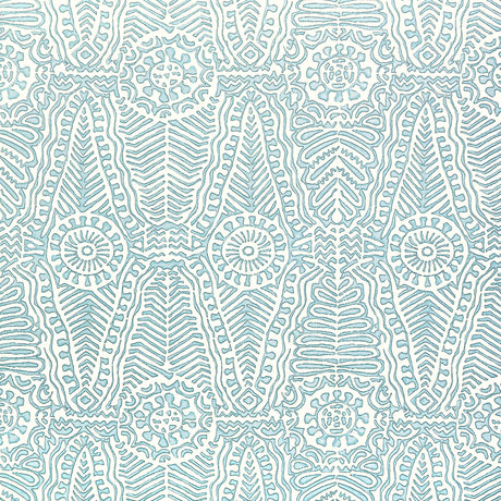 Lee Jofa DRAYTON PAPER AEGEAN Wallpaper