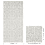 Lee Jofa DRAYTON PAPER SMOKE Wallpaper
