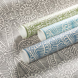 Lee Jofa DRAYTON PAPER SMOKE Wallpaper