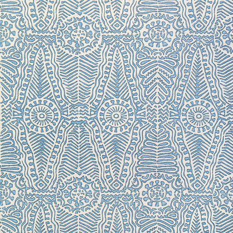 Lee Jofa DRAYTON PAPER DENIM Wallpaper