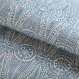 Lee Jofa DRAYTON PAPER DENIM Wallpaper