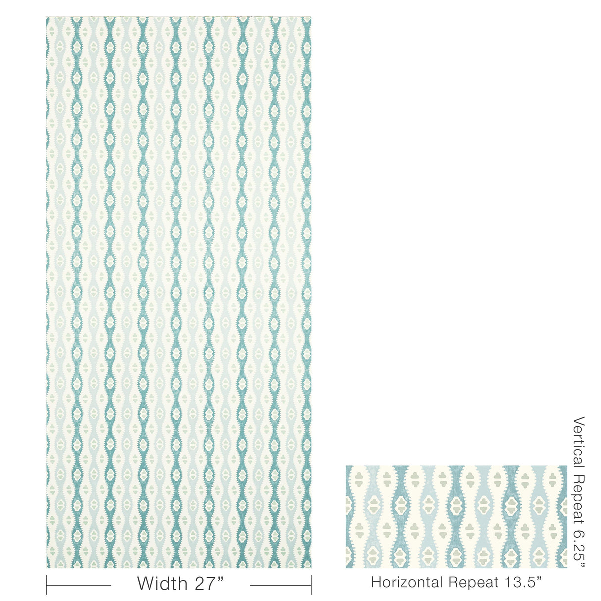 Lee Jofa ELBA PAPER CHAMBRAY Wallpaper