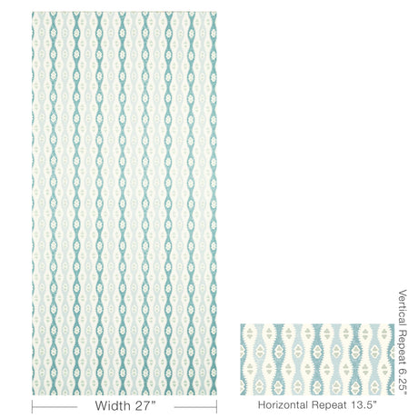 Lee Jofa ELBA PAPER CHAMBRAY Wallpaper