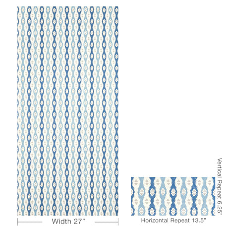 Lee Jofa ELBA PAPER CAPRI Wallpaper