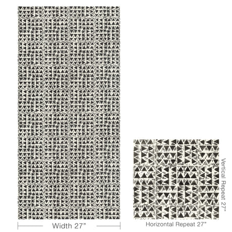 Lee Jofa YAMPA PAPER SMOKE Wallpaper