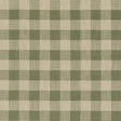 Baker Lifestyle BLOCK CHECK GREEN Upholstery Fabric
