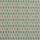 Baker Lifestyle HONEYCOMB AQUA Upholstery Fabric